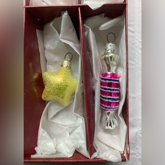 COPY - Hallmark Blown Glass 8 Sweet Memories Crown Reflection Ornaments FREE Gi… - Picture 3 of 6